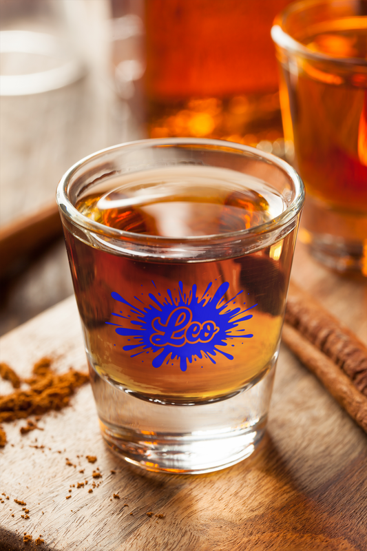 Leo Zodiac Shot Glass | Born to Be Toasted.