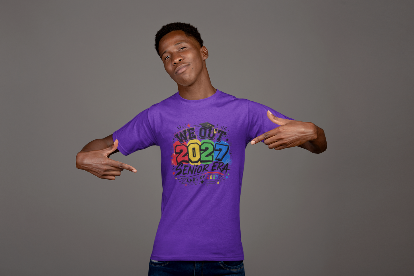 We Out 2027 Senior Era T-Shirt – Class of 2027
