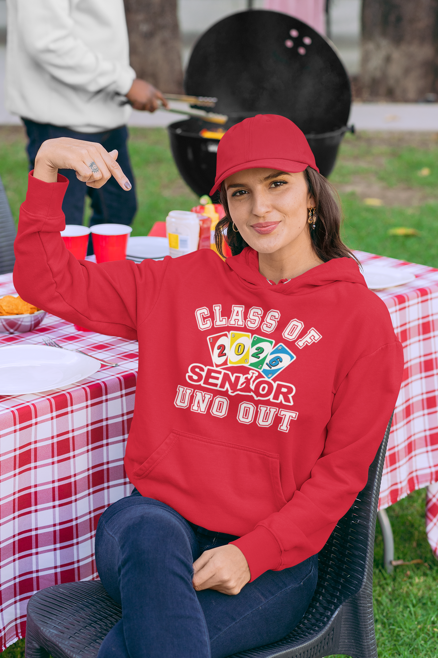 Uno Out: Class of 2026 Graduation Hoodie