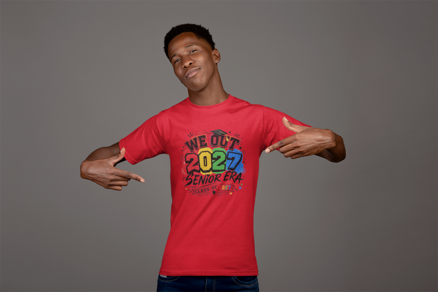 We Out 2027 Senior Era T-Shirt – Class of 2027