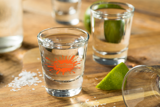 Sagittarius Zodiac Shot Glass | No Plans. No Regrets. All Vibes.