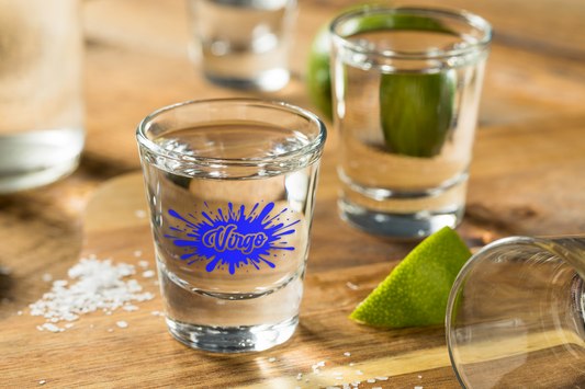 Virgo Zodiac Shot Glass | Precise Pour. Zero Tolerance for Mess.