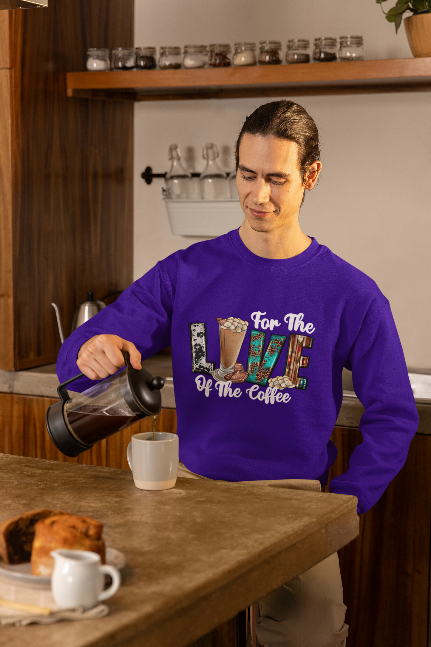 I Love Coffee Sweatshirt image 5