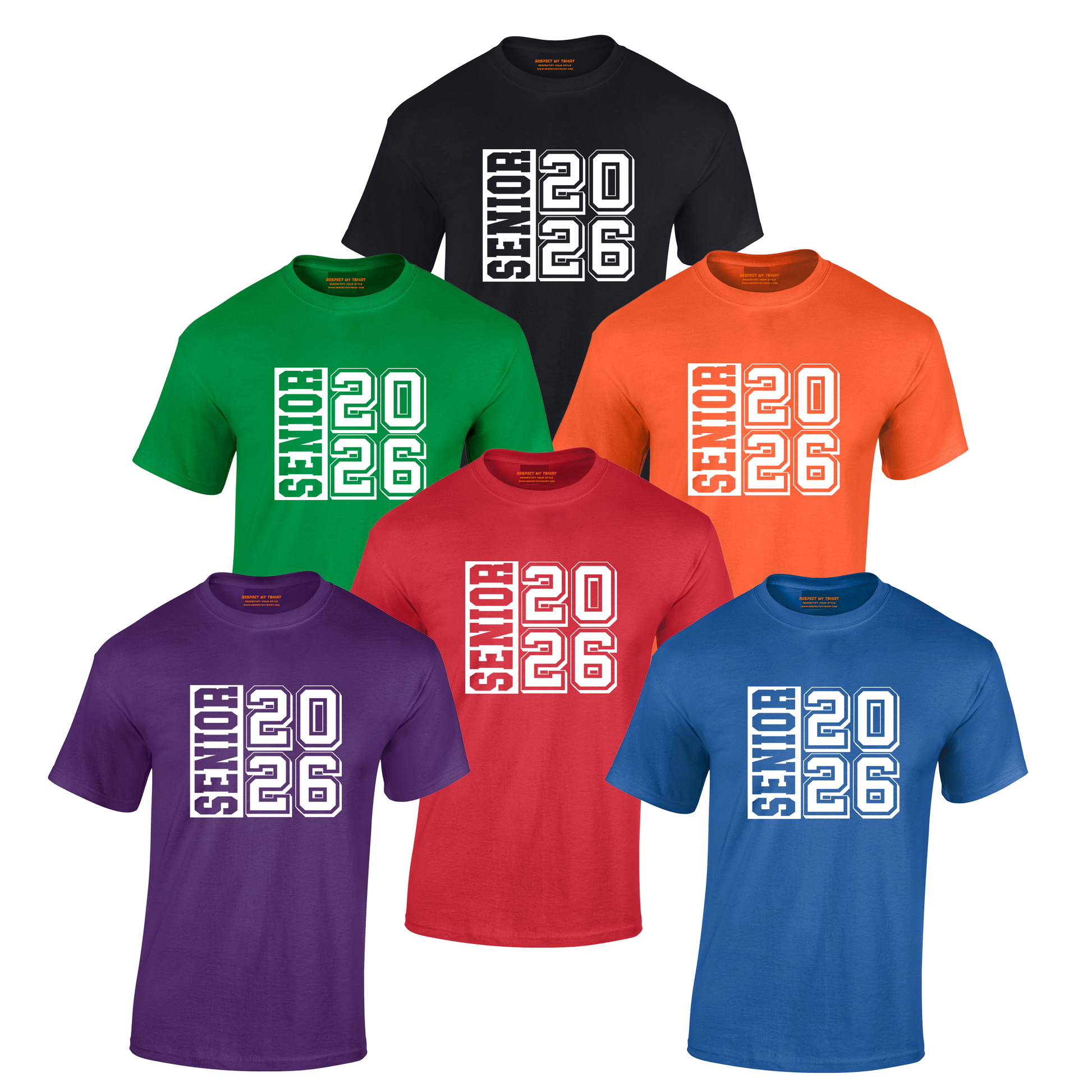 Senior2026 White Design Tshirt image 6