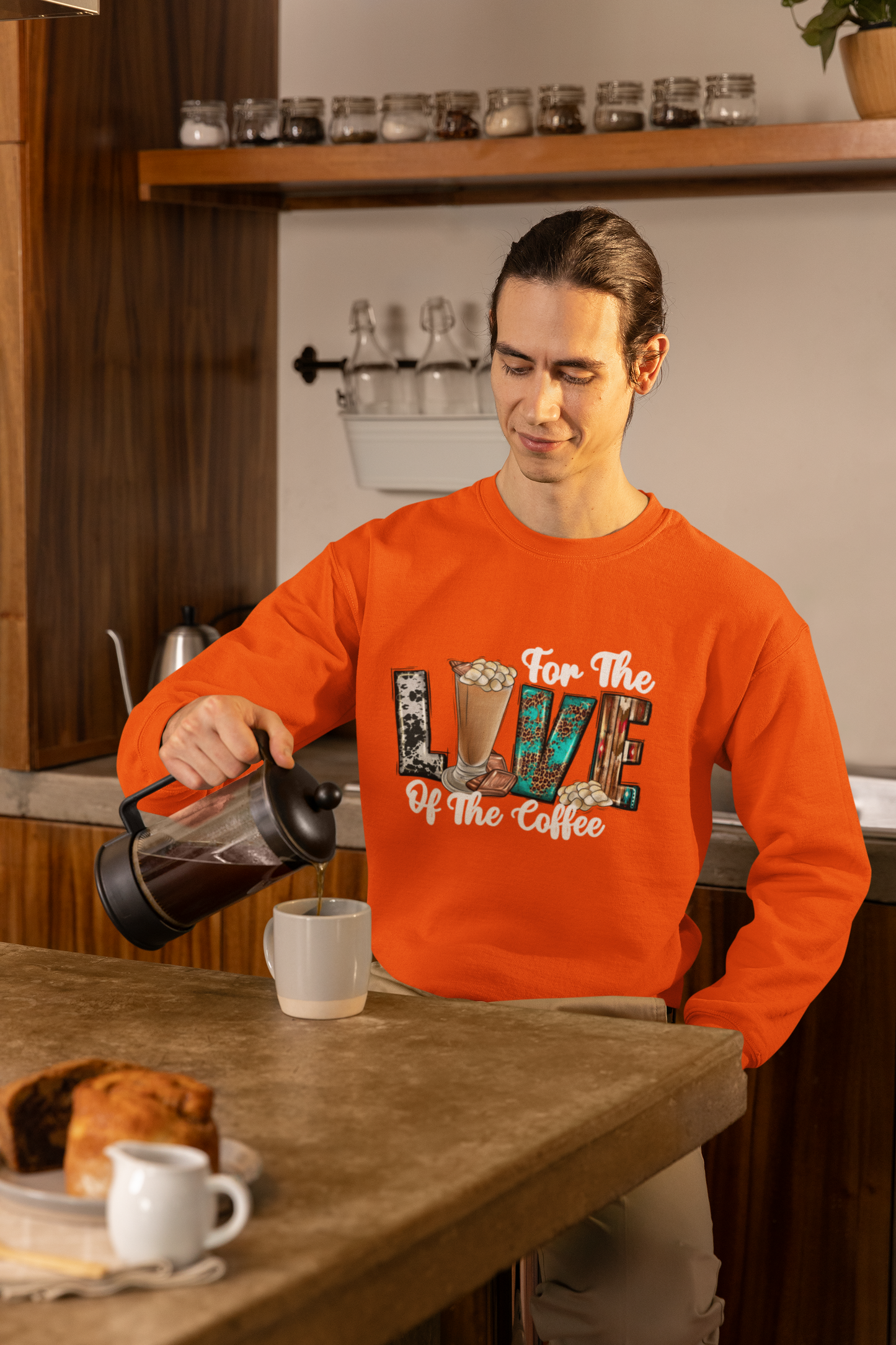 I Love Coffee Sweatshirt image 1