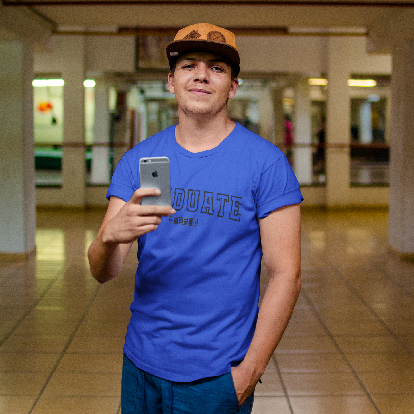 Graduate 2026 Black Design Tshirt image 1