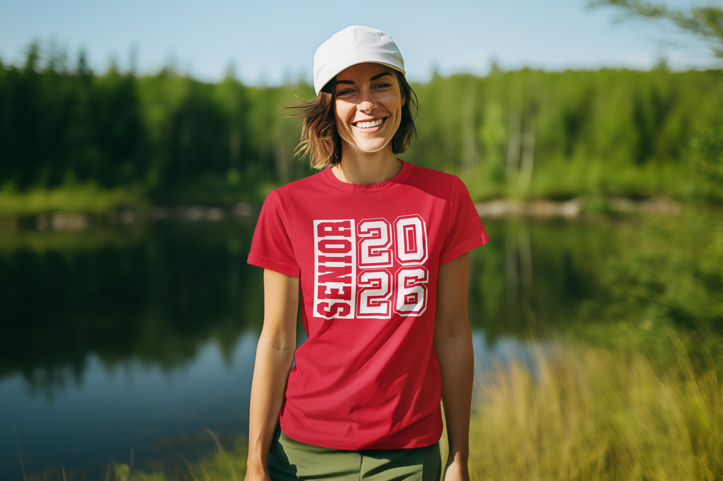 Senior2026 White Design Tshirt image 1