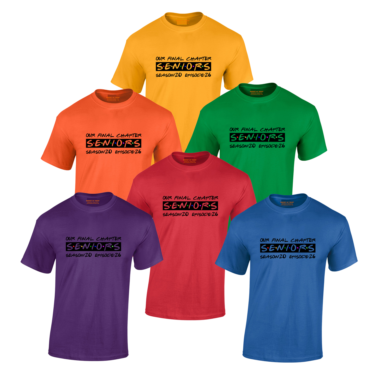 Final Chapter: Senior 2026 Black Design Tshirt image 6