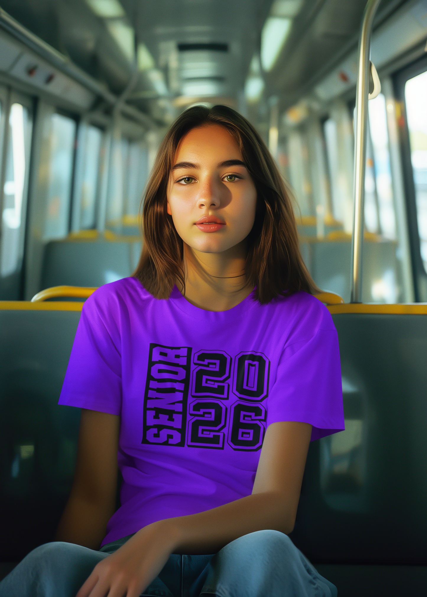Senior2026 Black Design Tshirt image 4