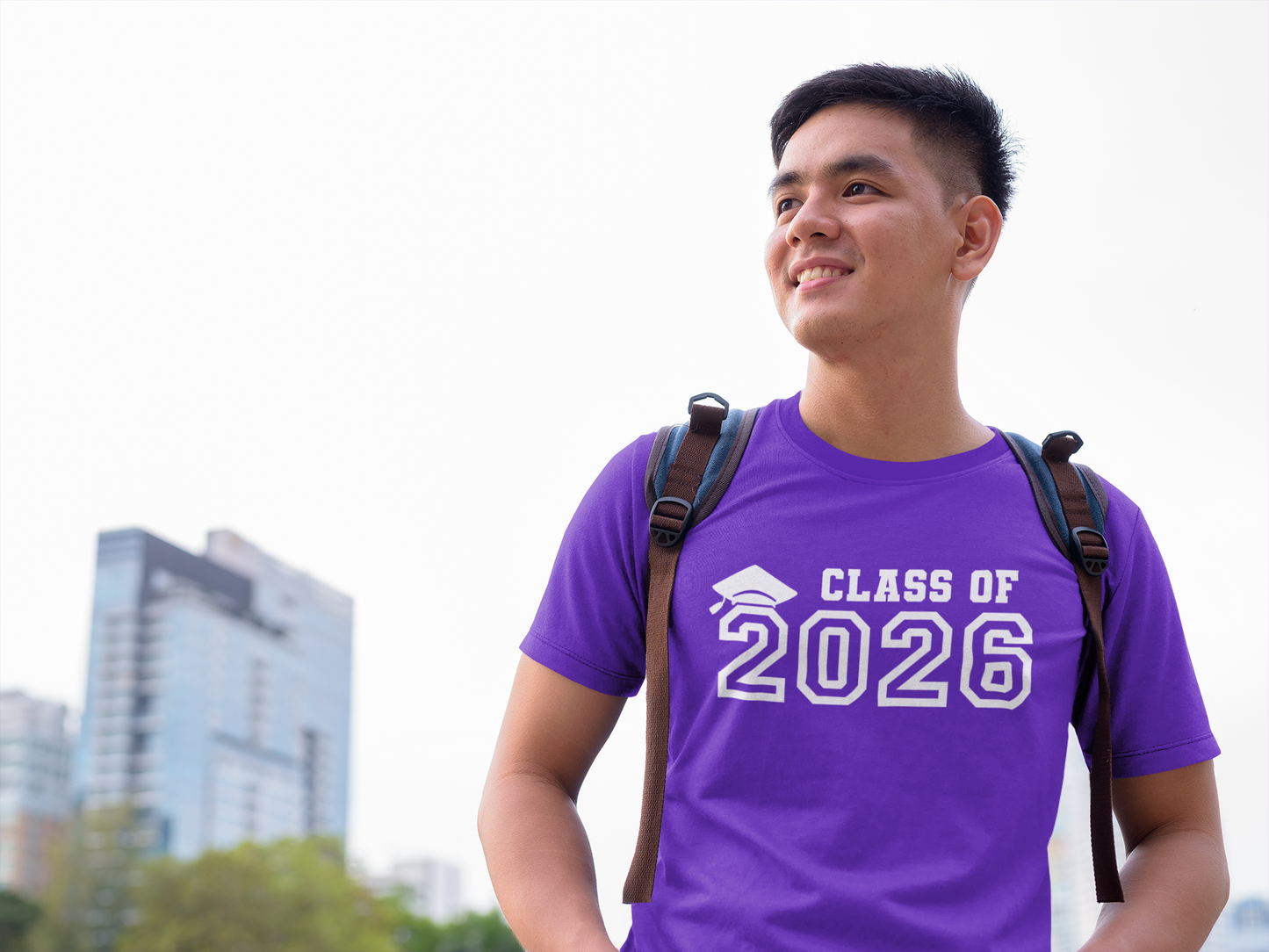 Class of 2026 White Design Tshirt image 1