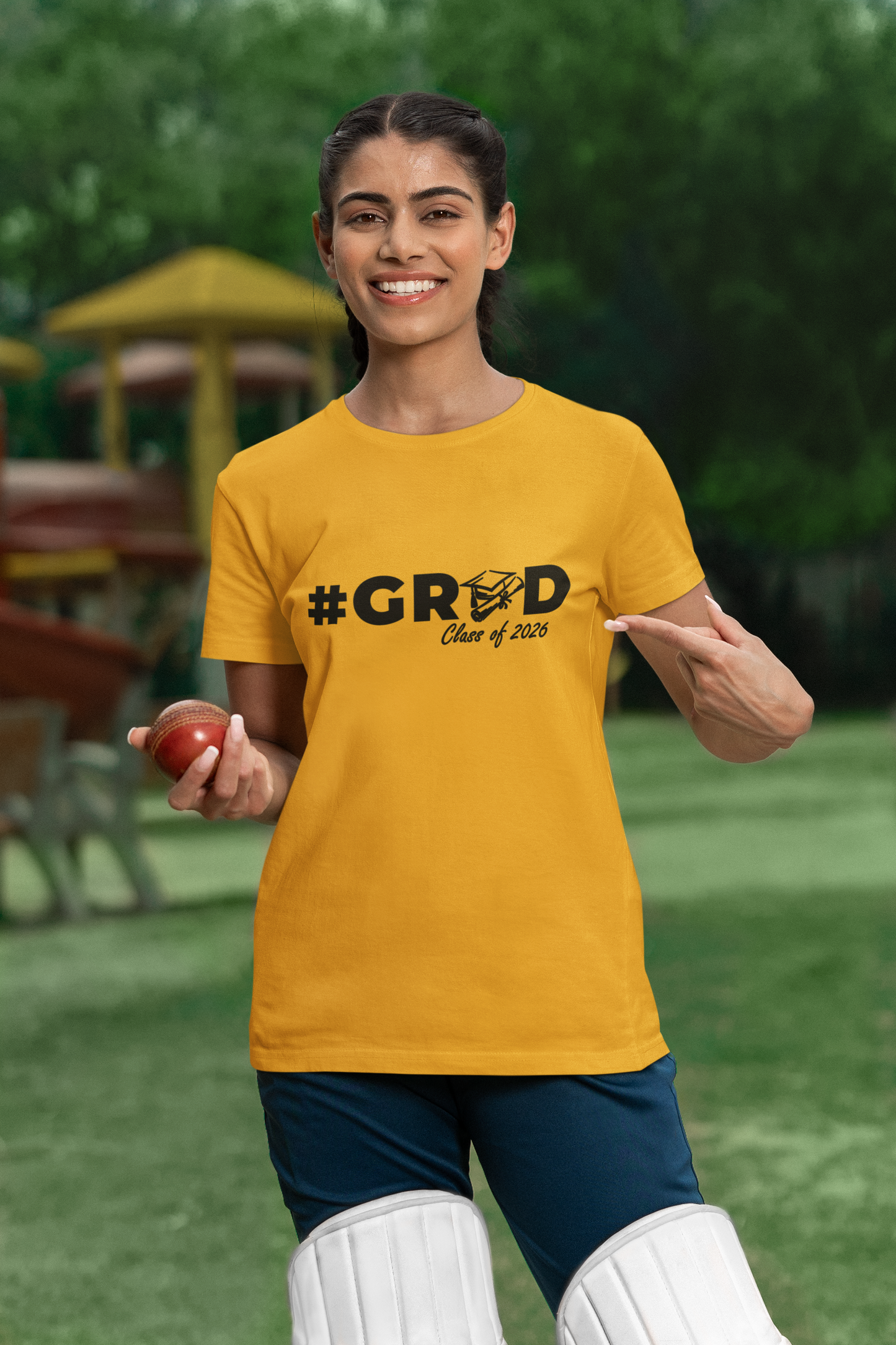 #GRAD: Class of 2026 Black Design Tshirt image 0