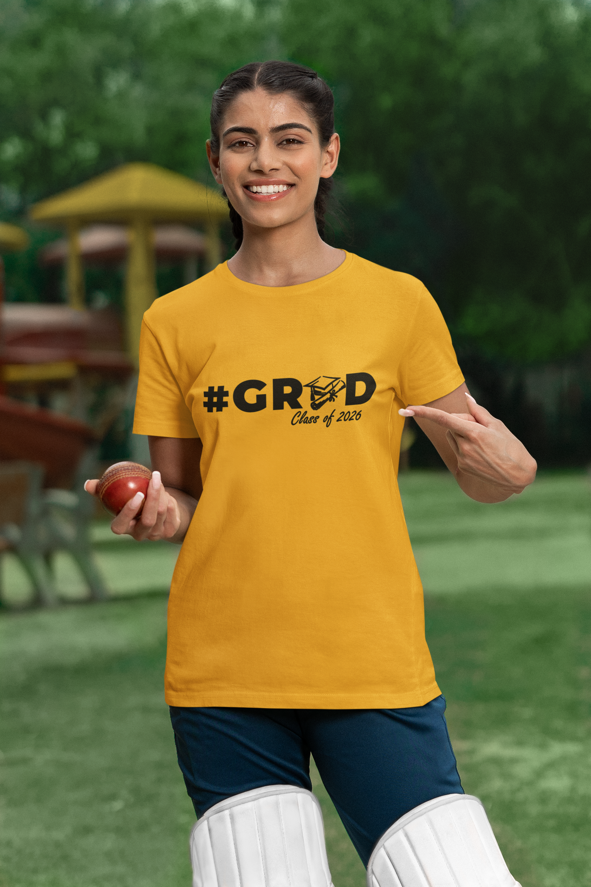 #GRAD: Class of 2026 Black Design Tshirt image 0