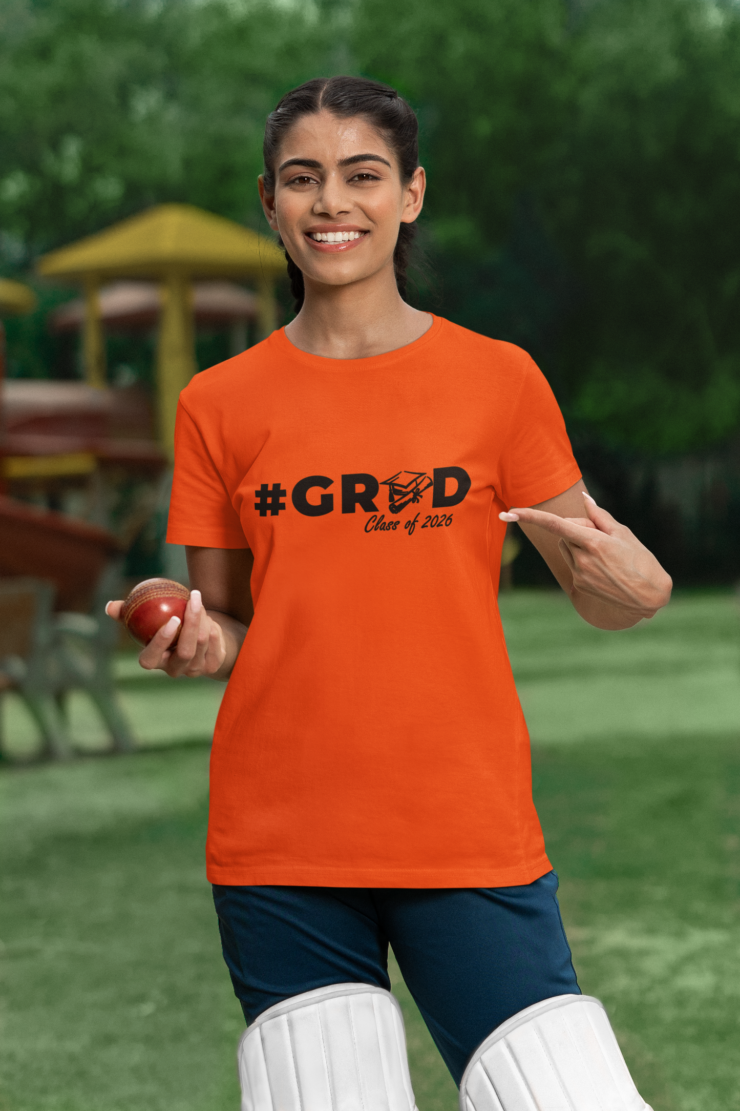 #GRAD: Class of 2026 Black Design Tshirt image 3