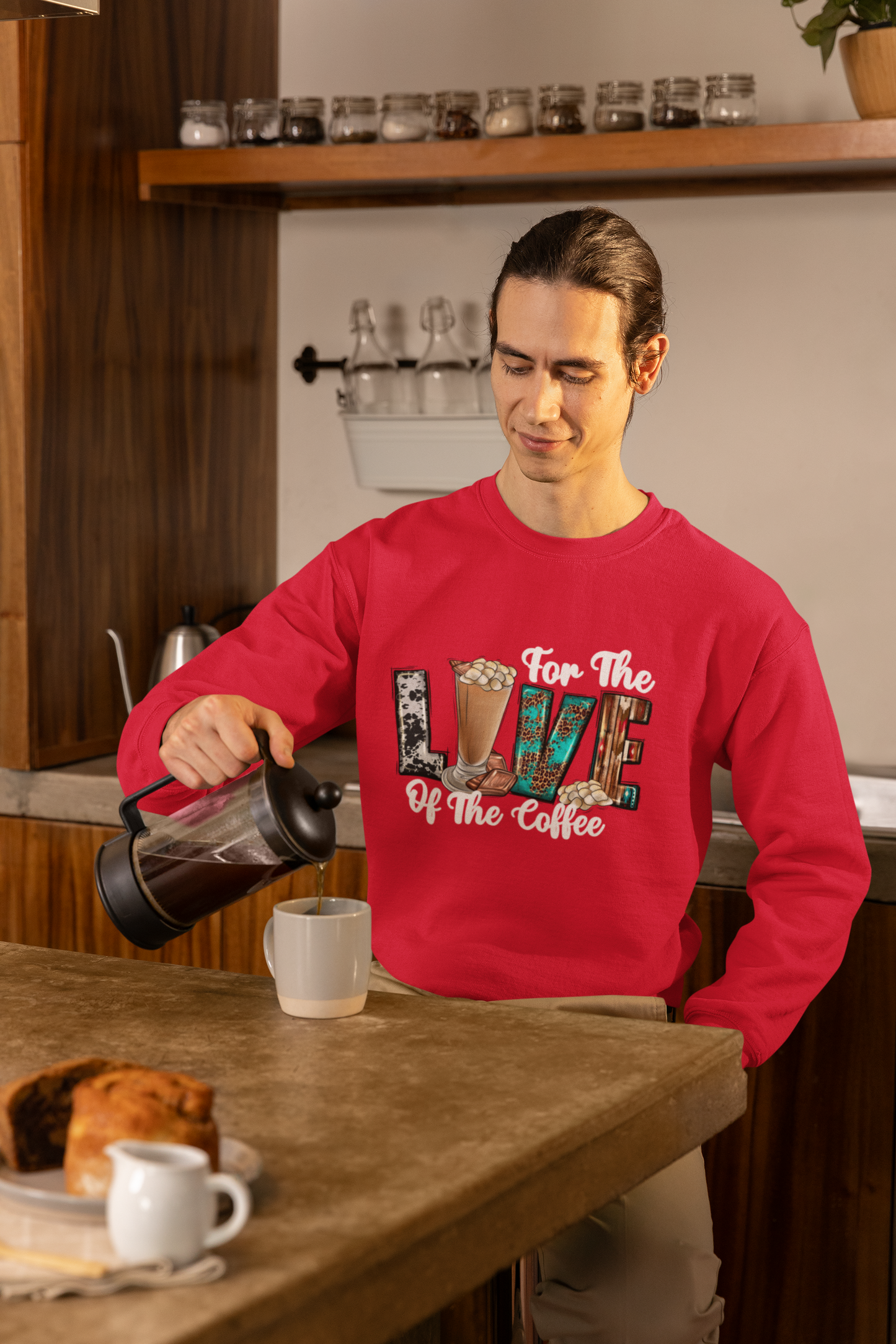 I Love Coffee Sweatshirt image 0