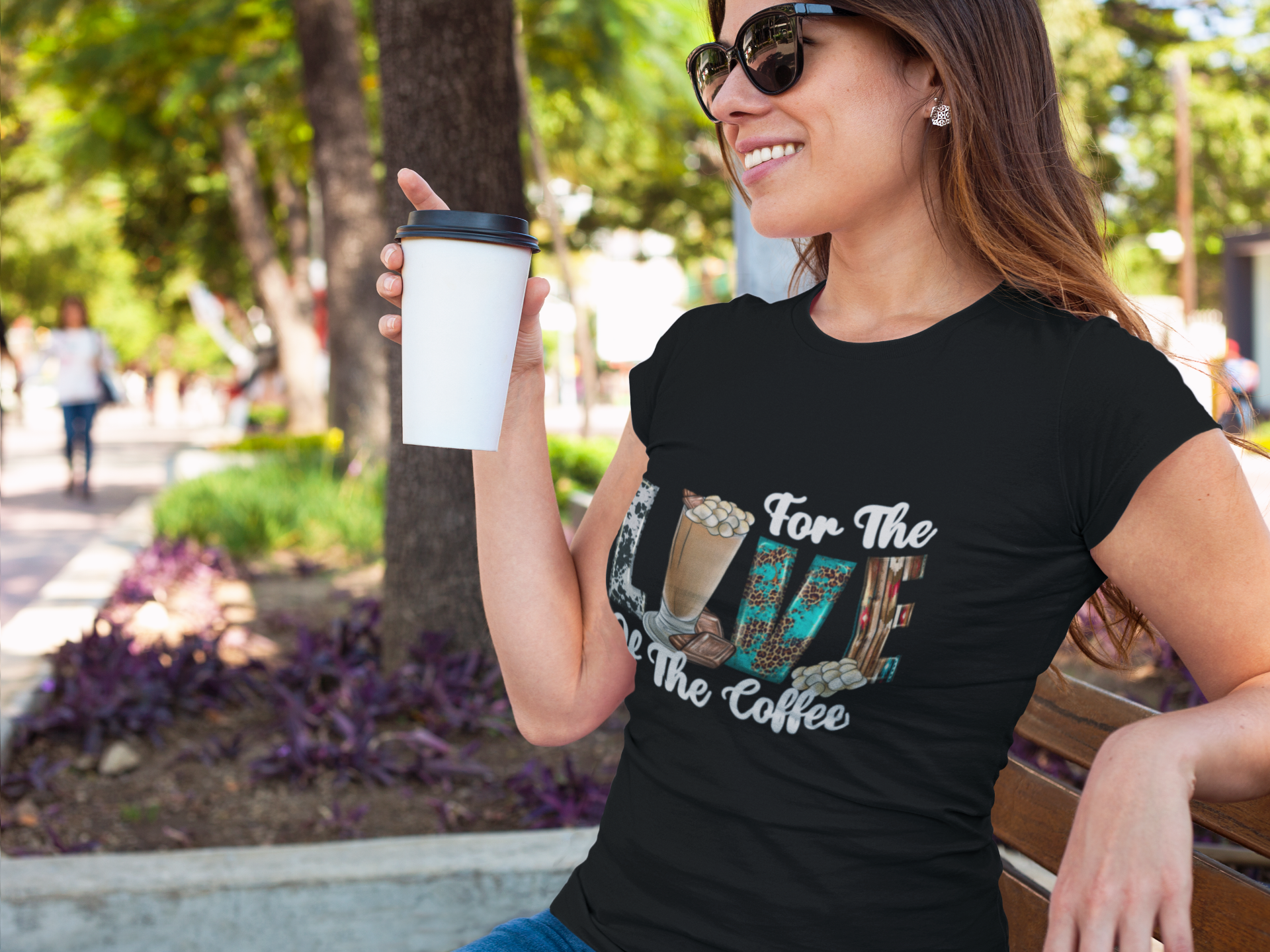 I Love Coffee Tshirt image 4