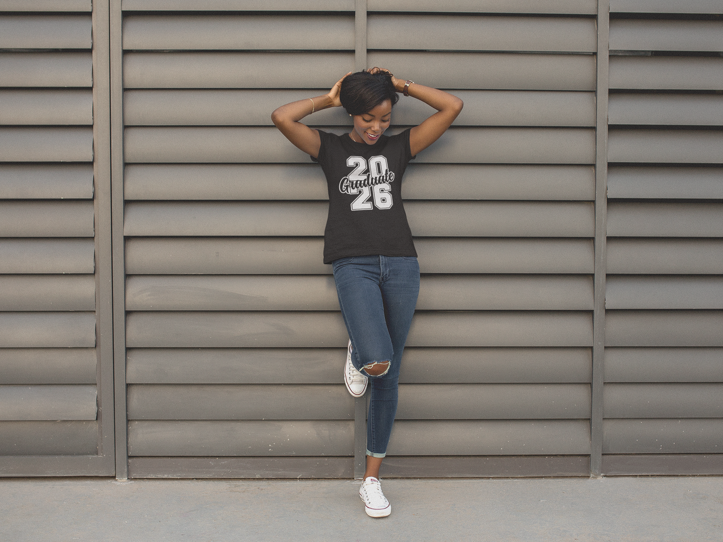 20Graduate26 White Design Graduation Tshirt image 5