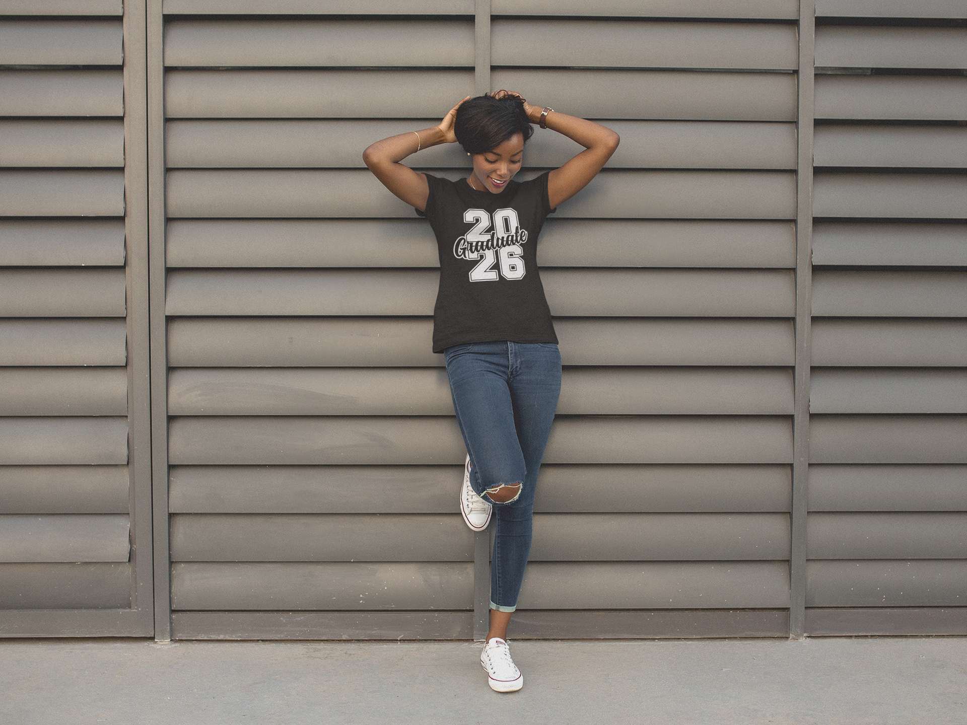 20Graduate26 White Design Graduation Tshirt image 5