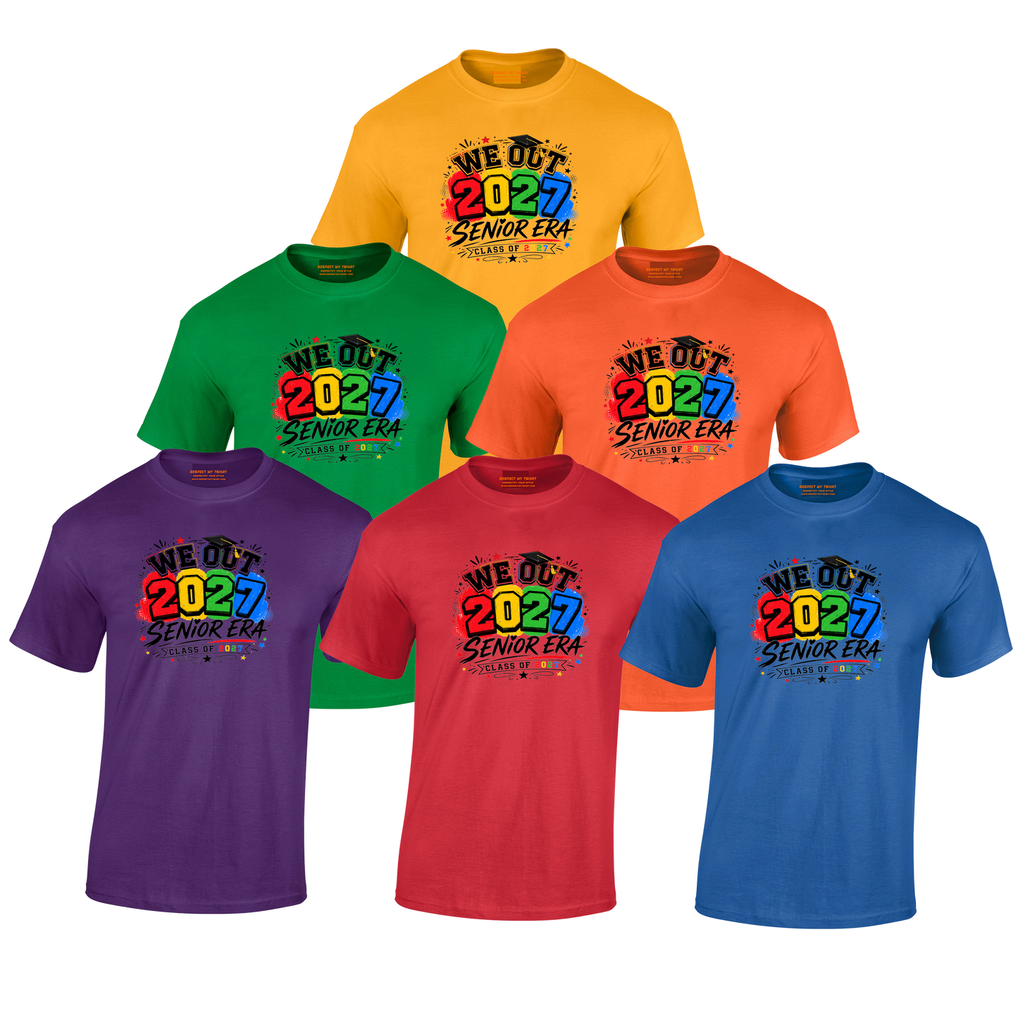 We Out 2027 Senior Era T-Shirt – Class of 2027