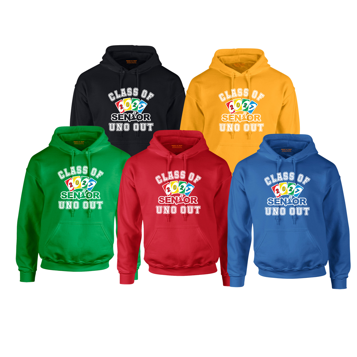 Uno Out: Class of 2027 Graduation Hoodie