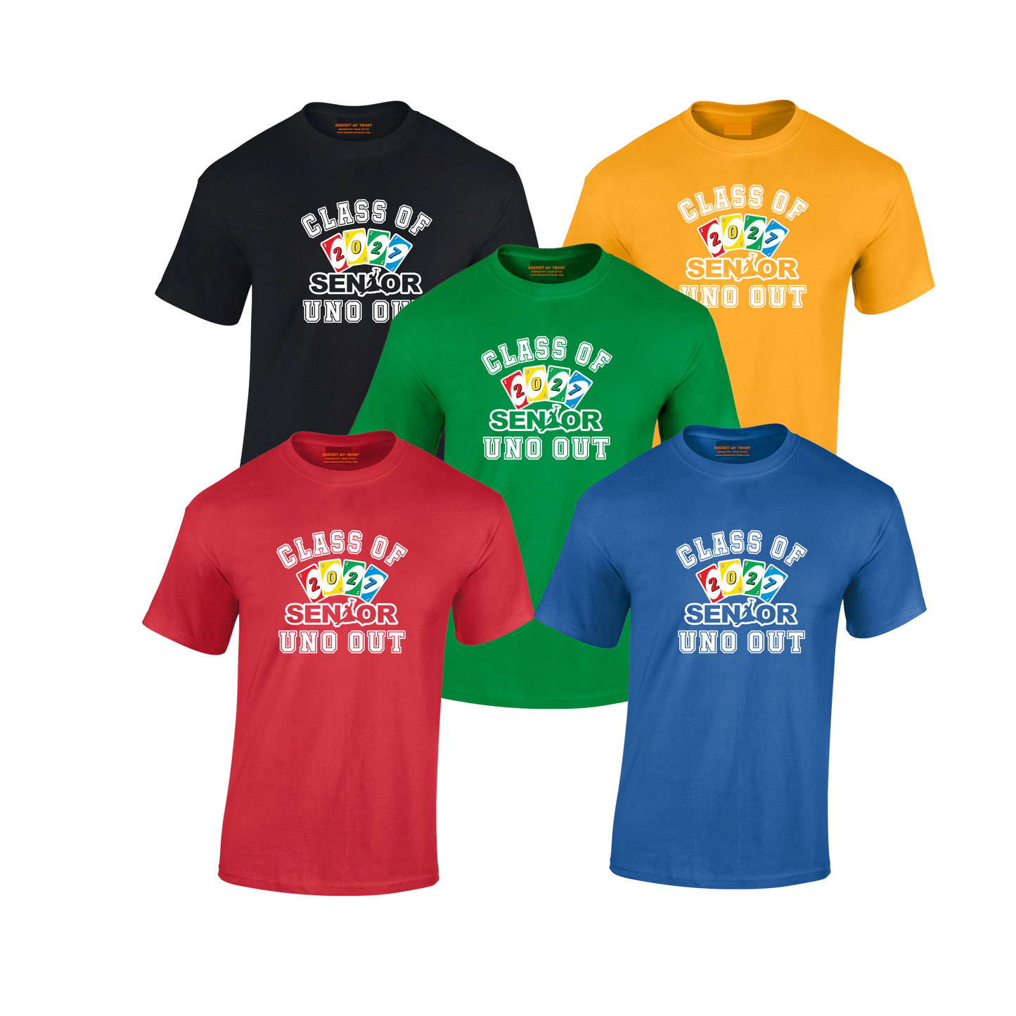 Uno Out: Class of 2027 Graduation T-Shirt