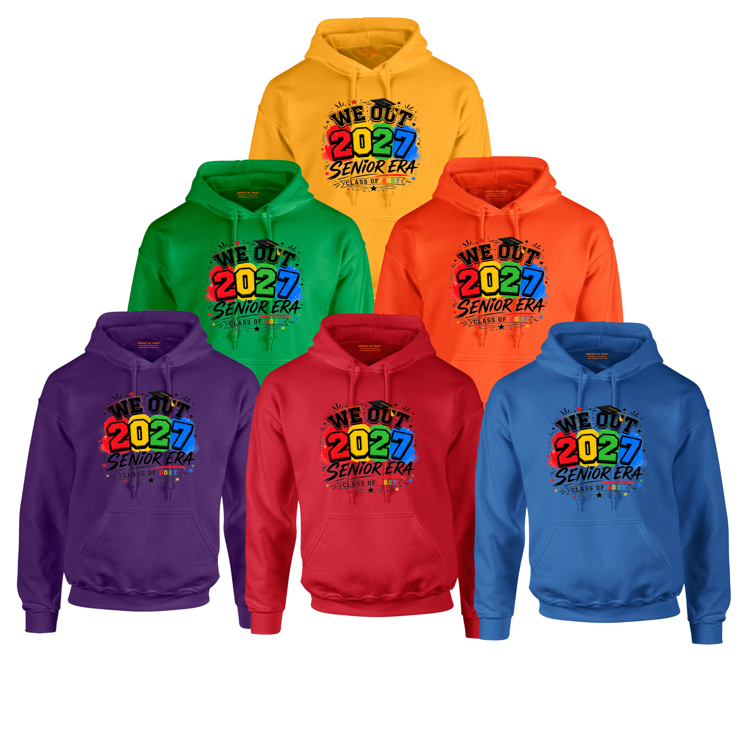 We Out 2027 Senior Era Hoodie – Class of 2027