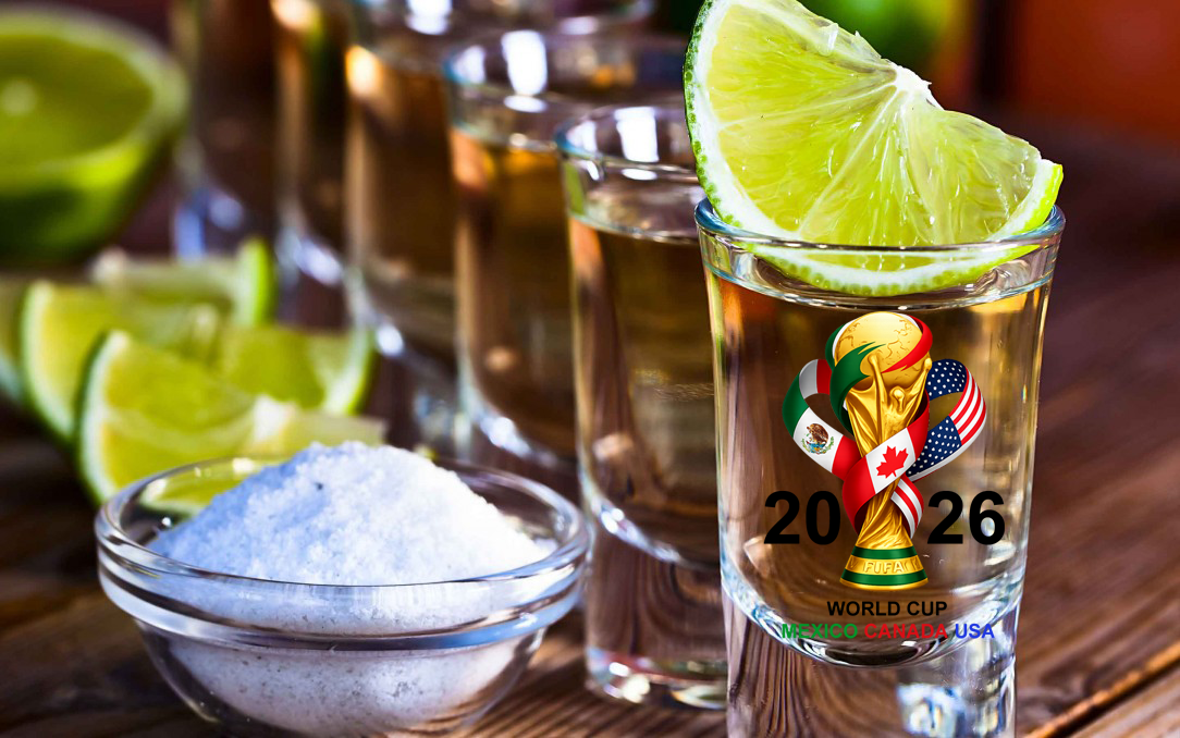 2026 World Cup Shot Glass – Mexico, Canada & USA